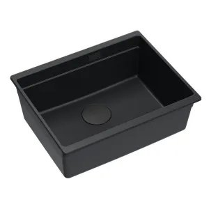 Quadron Quadron - Granitový drez Logan 100 Black Čierny HQJ6045U7_BLM_U