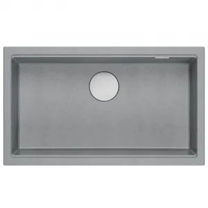 Quadron Quadron - Granitový drez Logan 110 Grey Metallic Meď HQD7644U5_PVDC1_U