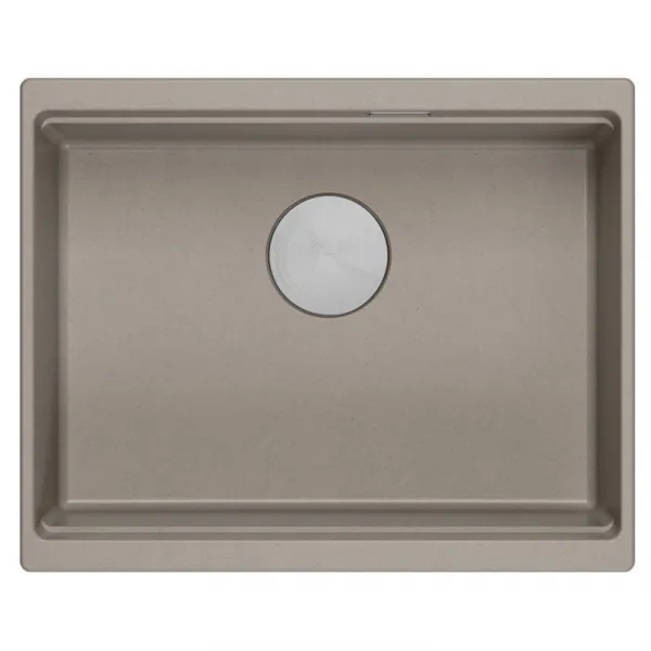 Quadron Quadron - Granitový drez Logan 100 Beige Meď HQJ6045U4_PVDC1_U