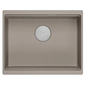 Quadron Quadron - Granitový drez Logan 100 Beige Meď HQJ6045U4_PVDC1_U