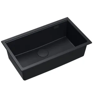 Quadron Quadron - Granitový drez Logan 110 Black Meď HQD7644U7_PVDC1_U