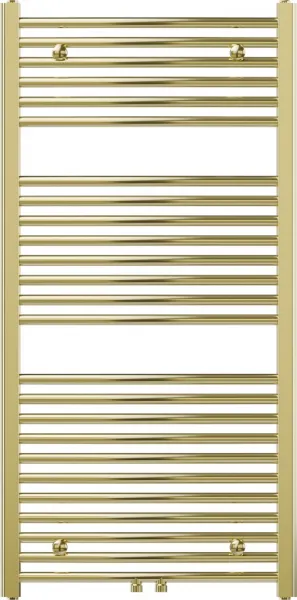 MEXEN - Ares vykurovací rebrík/radiátor 1200 x 600 mm, 490 W, zlatá W102-1200-600-00-50