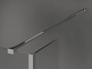 MEXEN/S - Kioto Sprchová zástena WALK-IN 90 x 40, transparent, chróm 800-090-212-01-00-040