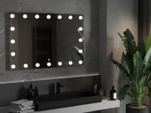MEXEN - Dona zrkadlo s osvetlením 120 x 80, LED 600 9818-120-080-611-00