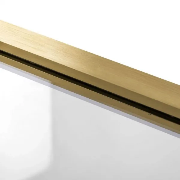 REA - Posuvné sprchové dvere Rapid Slide 120 zlatá kartáčovaná REA-K4709