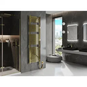 MEXEN/S - Helios radiátor + vykurovacia tyč 1800 x 500 mm, 900 W, zlatá W103-1800-500-2900-50