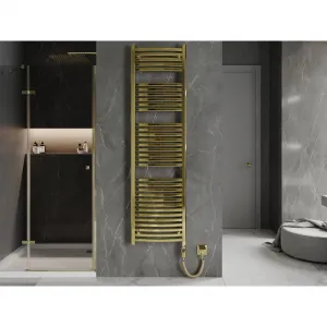 MEXEN/S - Helios radiátor + vykurovacia tyč 1800 x 500 mm, 900 W, zlatá W103-1800-500-2900-50