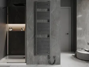 MEXEN/S - Helios radiátor + vykurovacia tyč 1800 x 500 mm, 900 W, antracit W103-1800-500-2900-66