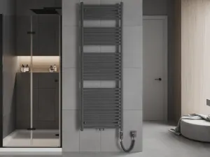 MEXEN/S - Hades radiátor + vykurovacia tyč 1800 x 600 mm, 900 W, antracit W104-1800-600-2900-66
