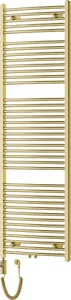 MEXEN/S - Ares radiátor + vykurovacia tyč 1800 x 600 mm, 600 W, zlatá W102-1800-600-2900-50