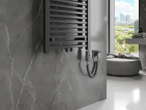 MEXEN/S - Plutón radiátor + vykurovacia tyč 1200 x 500 mm, 600 W, antracit W106-1200-500-2600-66