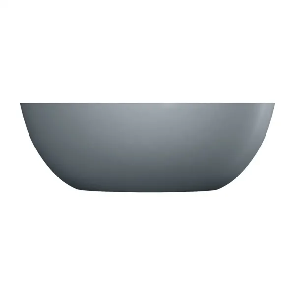 OMNIRES - SHELL M+ voľne stojaca vaňa, 148 x 75 cm, sivá/popol SHELL148WWAG