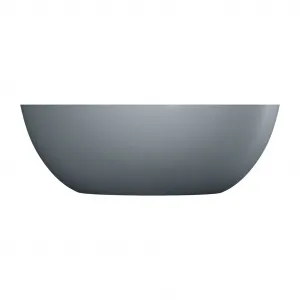 OMNIRES - SHELL M+ voľne stojaca vaňa, 148 x 75 cm, sivá/popol SHELL148WWAG
