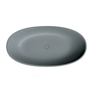 OMNIRES - SHELL M+ voľne stojaca vaňa, 148 x 75 cm, sivá/popol SHELL148WWAG