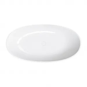 OMNIRES - SHELL M+ voľne stojaca vaňa, 148 x 75 cm, biela lesk SHELL148WWBP