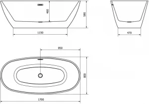 Mexen Eris, 170 x 80 cm 53441708075-20