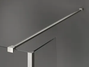 MEXEN/S - Kioto Sprchová zástena WALK-IN 90 x 40, transparent, nikel kefovaná 800-090-212-97-00-040