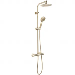 REA - Sprchová sada s termostatom Bliss brush gold REA-P8413