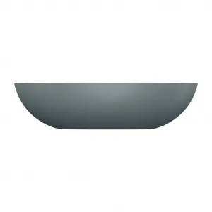 OMNIRES - SHELL M+ umývadlo na dosku, 60 x 35 cm, matná popolavá šedá SHELLUNAG