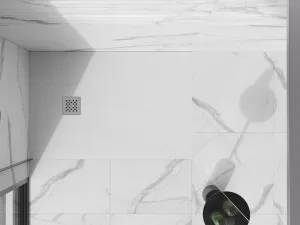 MEXEN - Stone+ sprchová vanička obdĺžniková 120x80, biela 44108012