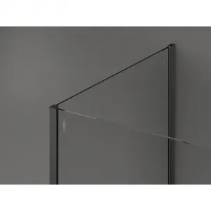 MEXEN/S - Kyoto Sprchová zástena WALK-IN 120 x 75, transparent, grafit kartáčovaná 800-120-212-66-00-075