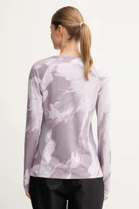 Columbia W OMNI-HEAT INFINITY KNIT SL CREW Dámske funkčné tričko, fialová, veľkosť