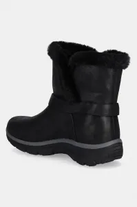 Dámske členkové zimné topánky SKECHERS Easy Going Dreamer black black
