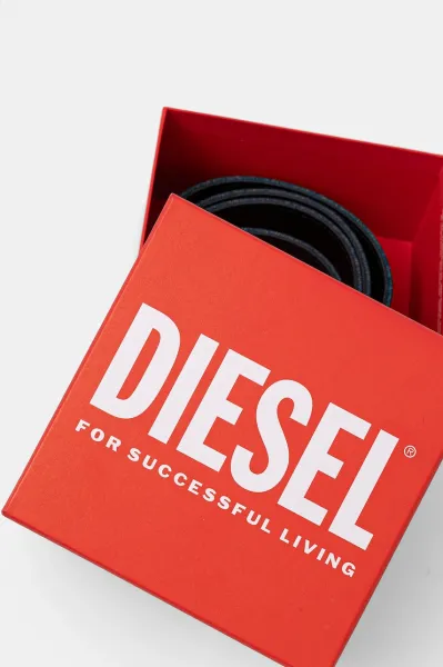 Opasok Diesel Oval D Logo B-1Dr W Belt Denim