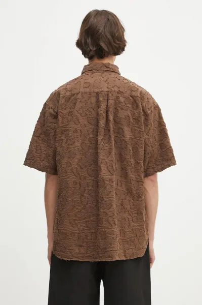 Norse Projects Oversized Fil Coupe Shirt "Chesnut" (N40-0830-2033)