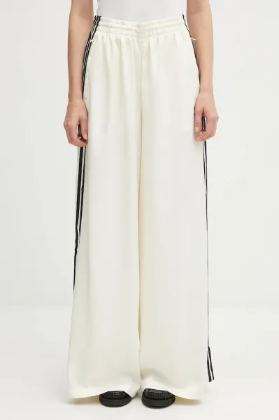 adidas Adicolor Satin Wide Leg W "Cream White" (KD2542)
