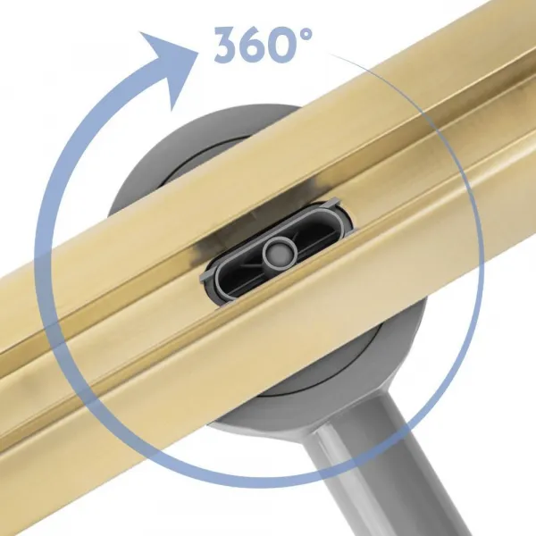 REA - Odtokový žľab Neox Slim pre Gold 100 REA-G5804