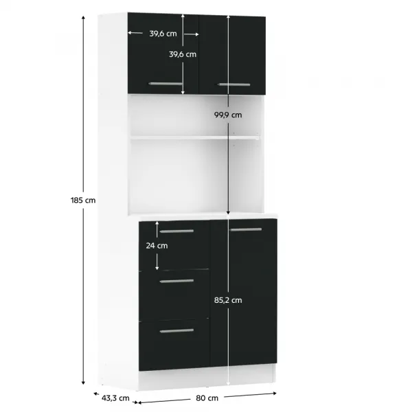 Kredenc LASET  NEW Tempo Kondela