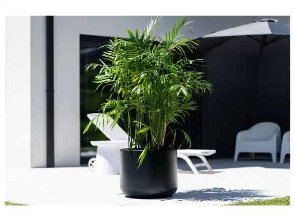 Prosperplast Květináč s vkladem HEOSO antracit, varianta 56,8 cm