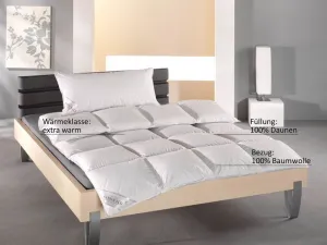 Sannwald Kazetová páperová prikrývka Premium, extra teplá