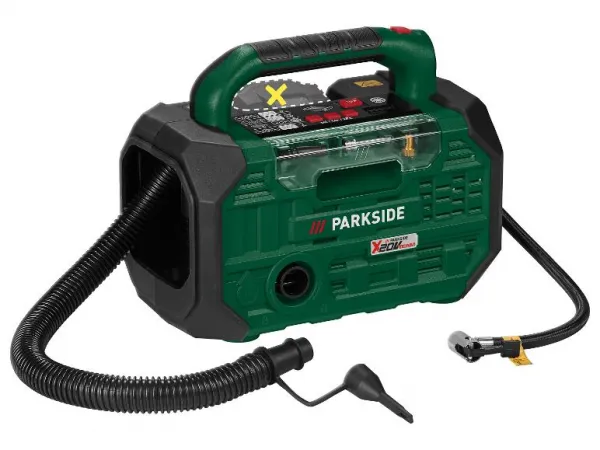 Parkside® Aku kompresor a pumpa PKA 20-Li D3 – bez akumulátora