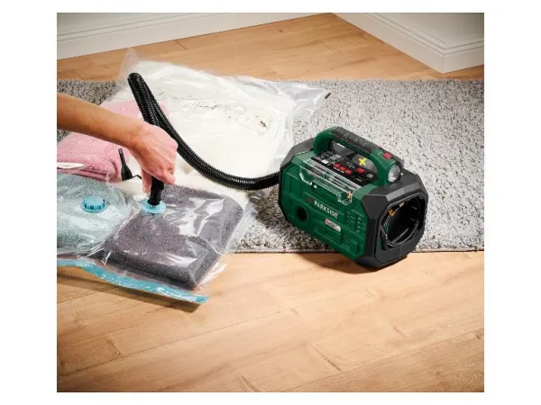 Parkside® Aku kompresor a pumpa PKA 20-Li D3 – bez akumulátora