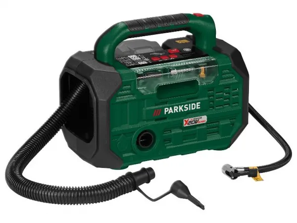 Parkside® Aku kompresor a pumpa PKA 20-Li D3 – bez akumulátora