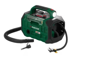 Parkside® Aku kompresor a pumpa PKA 20-Li D3 – bez akumulátora