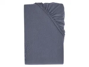 Livarno home Bi-elastická napínacia plachta na boxspringovú posteľ, 90 – 100 x 200 cm (modrá)