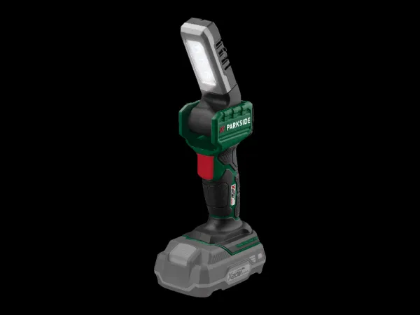 Parkside® Aku LED ručná lampa 20 V Plhla 20 Li A1/Plhla 20-Li C1 – bez akumulátora (Led ručná lampa Plhla 20 Li C1)