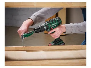 Parkside® Uhlový držiak bitov/Súprava HSS špirálových vrtákov