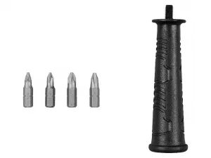 Parkside® Uhlový držiak bitov/Súprava HSS špirálových vrtákov