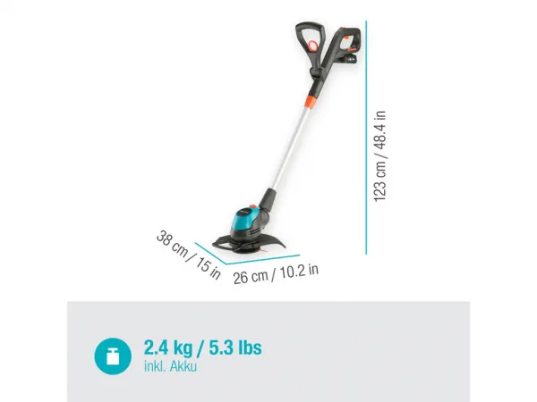 Gardena Aku zastrihávač EasyCut 23/18 V Power For All