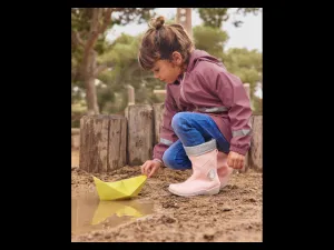lupilu® Dievčenská nepremokavá bunda (tmavoružová, 86/92)