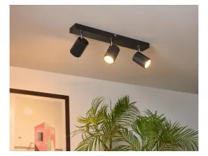Livarno home Stropné svietidlo (lištové svietidlo, matná čierna)