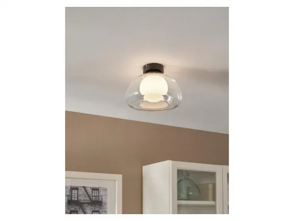 Livarno home Nástenná a stropná LED lampa (transparentná)