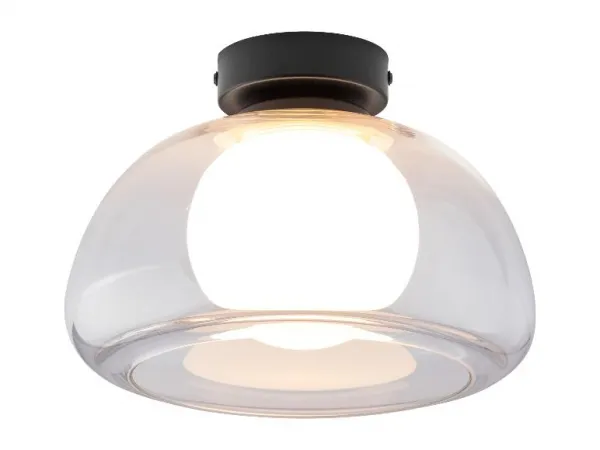 Livarno home Nástenná a stropná LED lampa (transparentná)