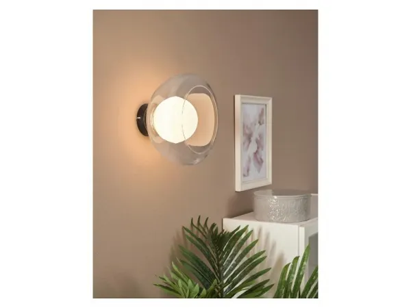 Livarno home Nástenná a stropná LED lampa (transparentná)
