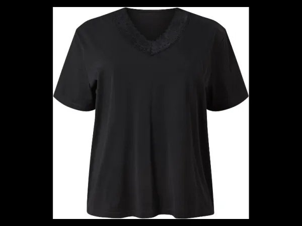 esmara® Dámske pyžamo XXL (čierna, 3XL (56/58))