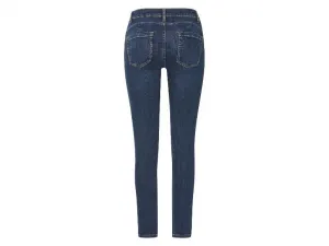 esmara® Dámske rifle push-up Super Skinny Fit (modrá, 36)